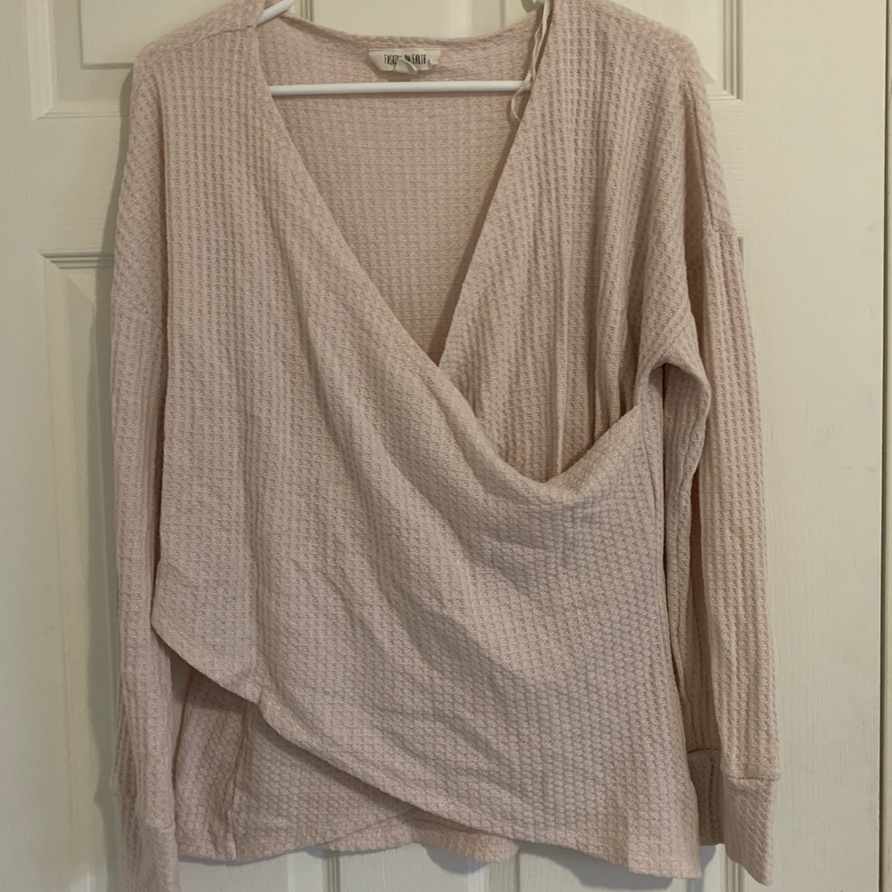 Waffle cross front top